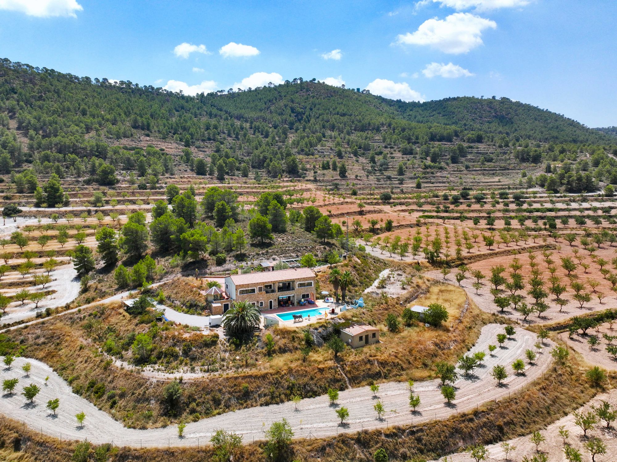 Landelijke woning Pinoso Alicante binnenland Spanje